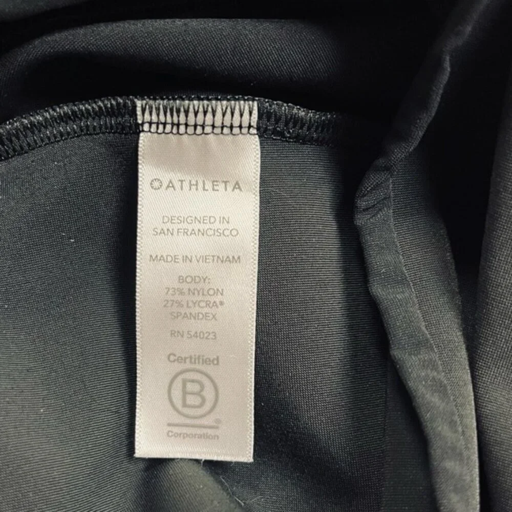 Athleta Leggings Women's Size 4 US Black‎ Stellar City Tight High-Rise Eurolux